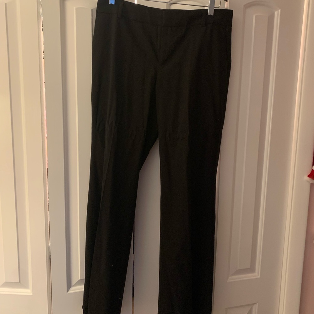 Banana republic black Martin fit suit pants size 10